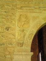 Abbaye Saint-Michel-de-Cuxa, Cloitre sud, Ancienne tribune, Lion (3)